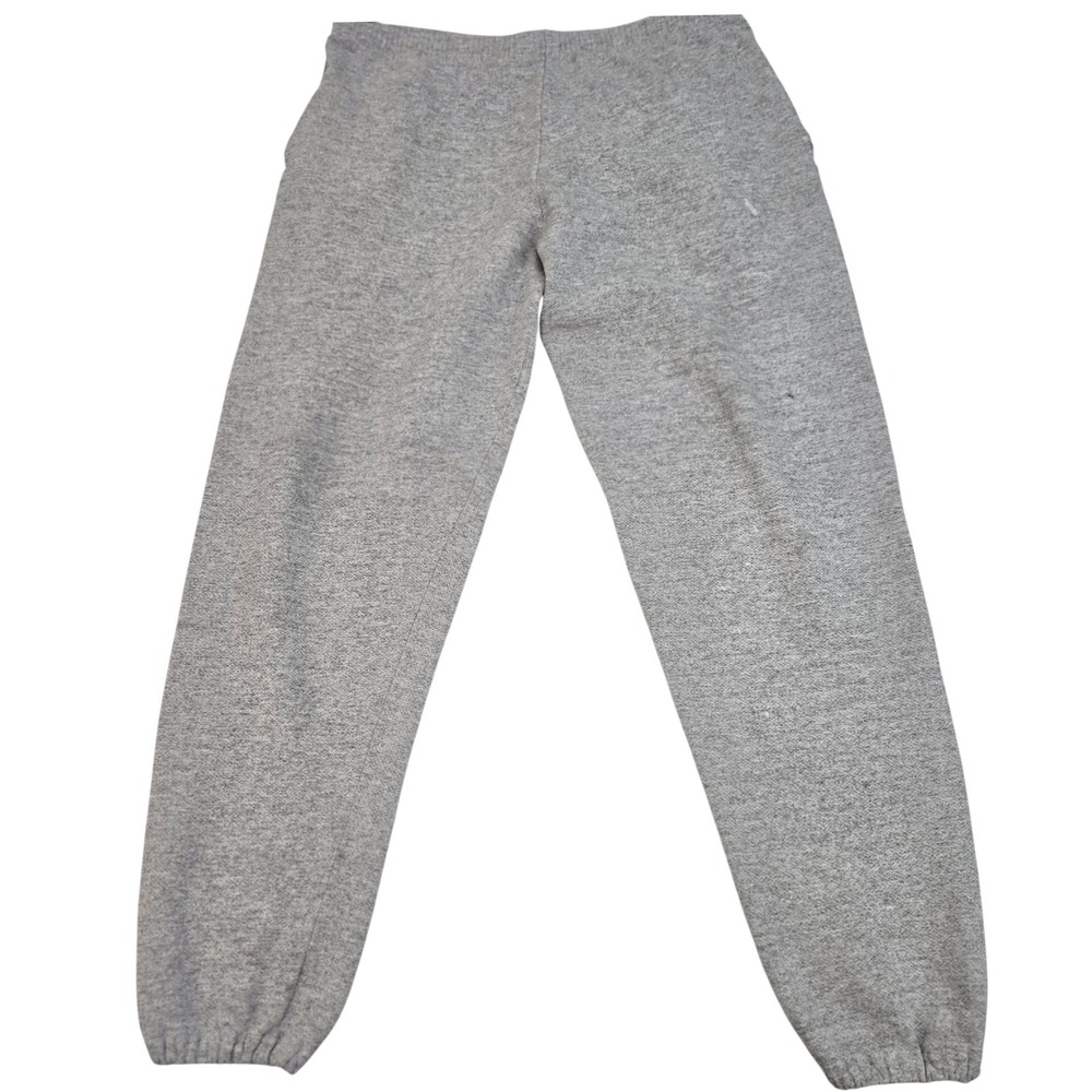 Vintage Cheetah Sweatpants Men's M Grey Thrashed Paint Splatter Distressed USA‎